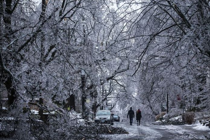 2013 Central and Eastern Canada ice storm, Toronto, Ontario, Canada