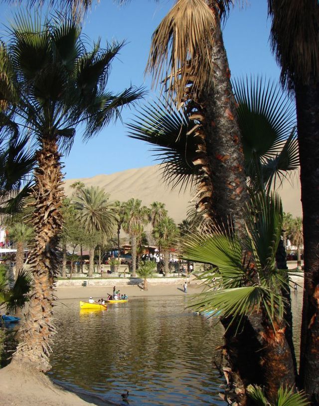 Huacachina, Oasis of America, Ica Region, Peru