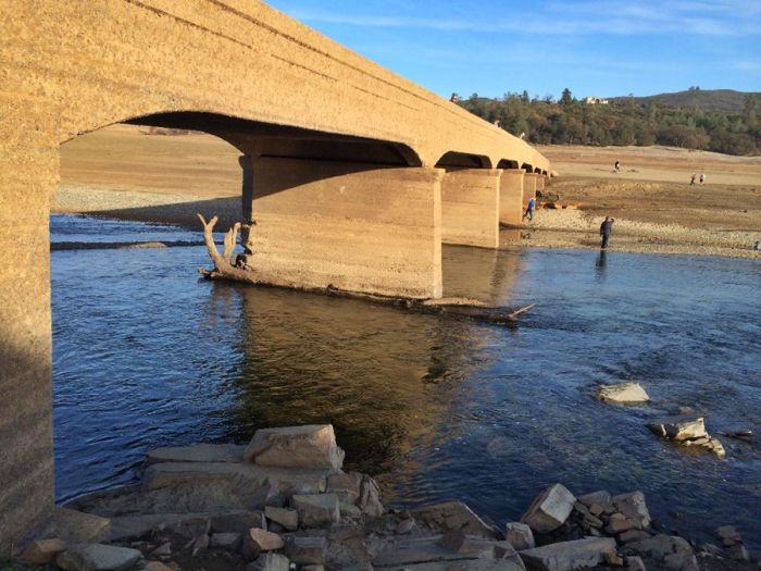 Folsom Lake reservoir, Sacramento, American River, Northern California, United States