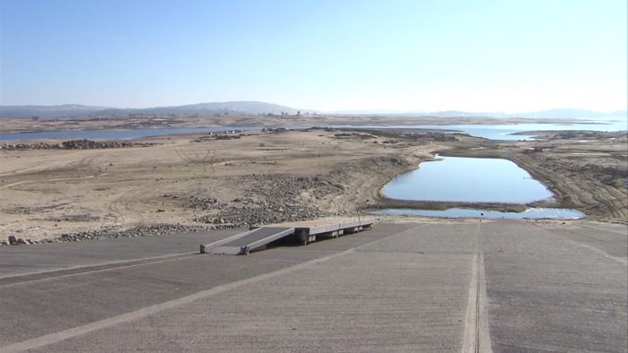 Folsom Lake reservoir, Sacramento, American River, Northern California, United States