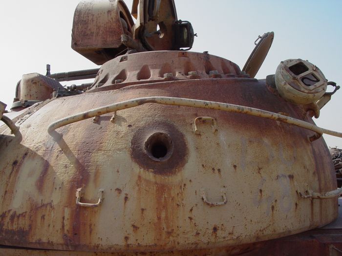 Highway of Death tank graveyard, Highway 80, Kuwait City, Kuwait