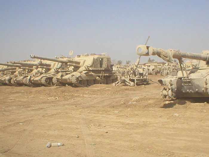 Highway of Death tank graveyard, Highway 80, Kuwait City, Kuwait