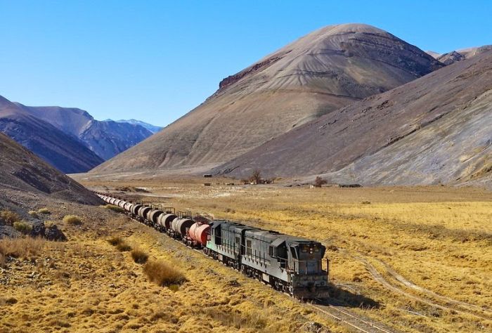 The Tren a las Nubes train, Salta Province, Argentina