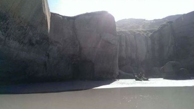 Tunnel Beach by John Cargill, Dunedin, New Zealand