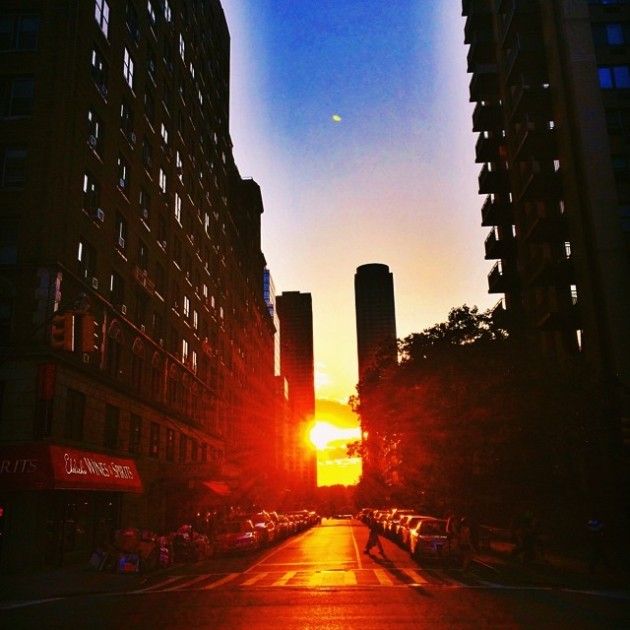 Manhattanhenge, Manhattan Solstice, New York City, United States