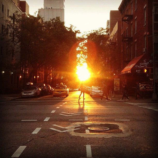 Manhattanhenge, Manhattan Solstice, New York City, United States