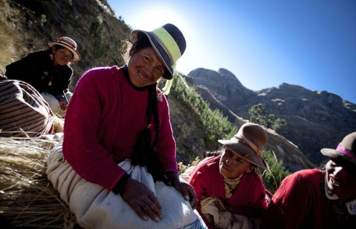 Cusco Inca rope bridge, Apurimac Canyon, Cuzco Province, Peru