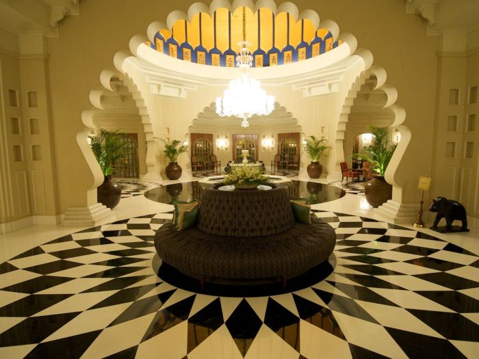 The Oberoi Udaivilas hotel, Udaipur, Rajasthan, India