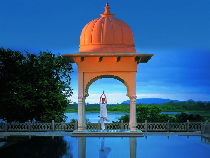 The Oberoi Udaivilas hotel, Udaipur, Rajasthan, India