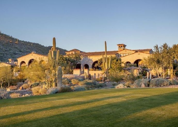 Luxury house at McDowell Mountains, Scottsdale, Maricopa County, Arizona