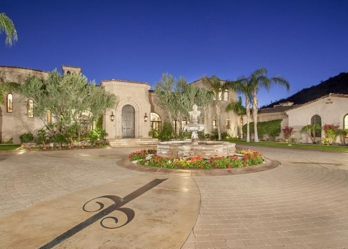 Luxury house at McDowell Mountains, Scottsdale, Maricopa County, Arizona