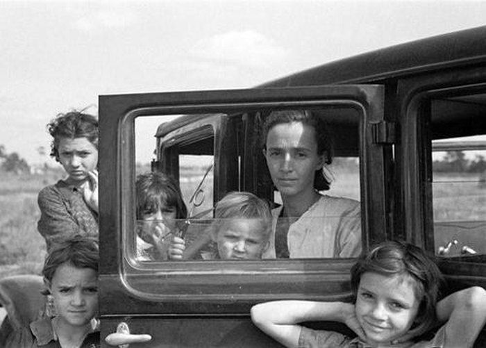 History: The Great Depression by Dorothea Lange, 1939-1943, United States