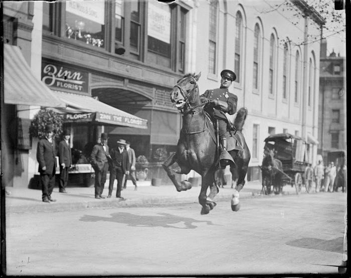 History: Boston Police, Behind the Badge, 1930s, Boston, Massachusetts, United States