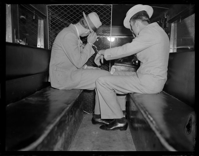 History: Boston Police, Behind the Badge, 1930s, Boston, Massachusetts, United States