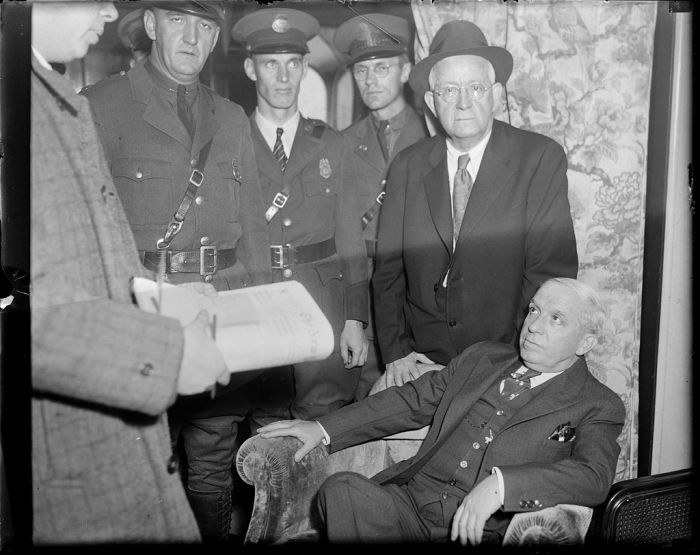 History: Boston Police, Behind the Badge, 1930s, Boston, Massachusetts, United States