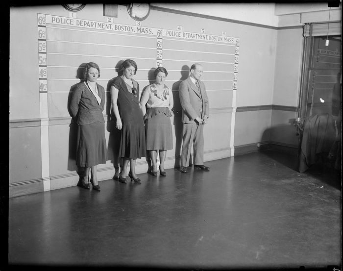 History: Boston Police, Behind the Badge, 1930s, Boston, Massachusetts, United States