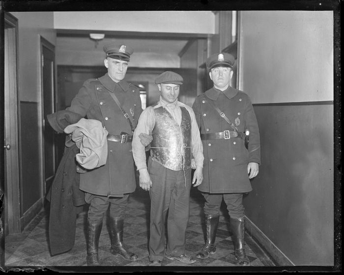 History: Boston Police, Behind the Badge, 1930s, Boston, Massachusetts, United States