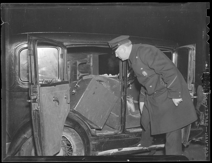 History: Boston Police, Behind the Badge, 1930s, Boston, Massachusetts, United States