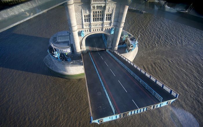 Tower Bridge walkway, London, England, United Kingdom