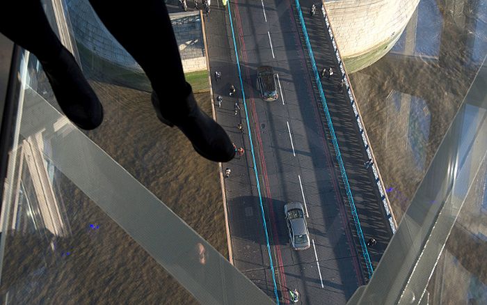 Tower Bridge walkway, London, England, United Kingdom