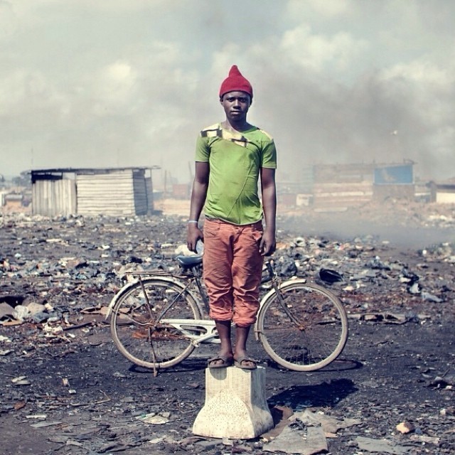 Graveyard for dead computers, Agbogbloshie, Accra, Ghana