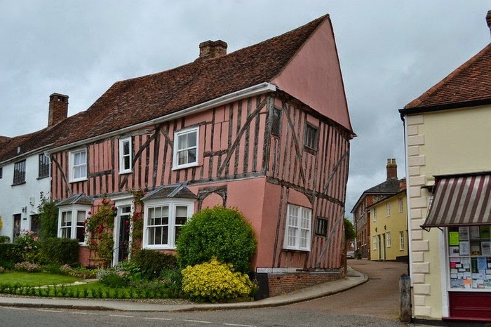 Lavenham village, Suffolk, England, United Kingdom