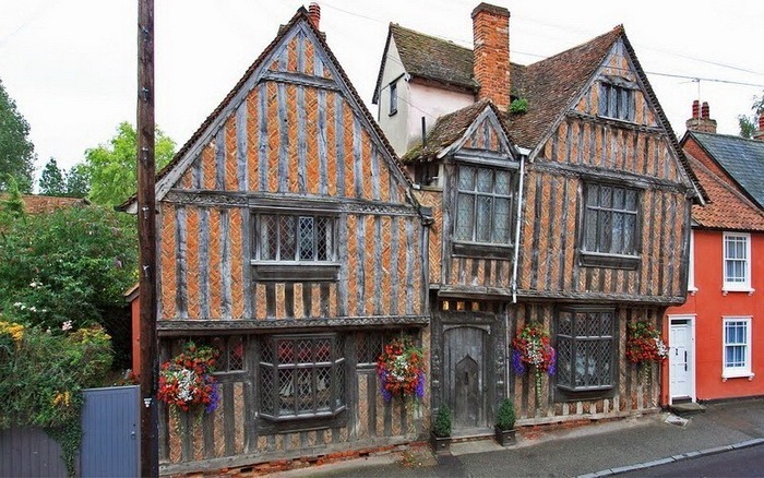 Lavenham village, Suffolk, England, United Kingdom