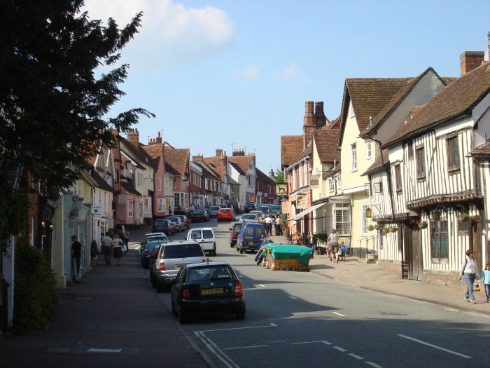 Lavenham village, Suffolk, England, United Kingdom