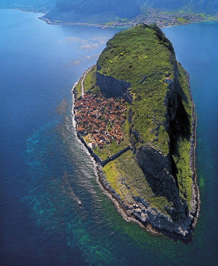 Monemvasia town, Peloponnese, Laconia, Greece