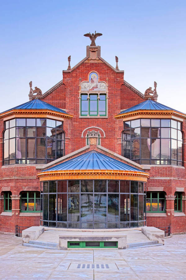 Hospital de Sant Pau museum and cultural center, Barcelona, Catalonia, Spain