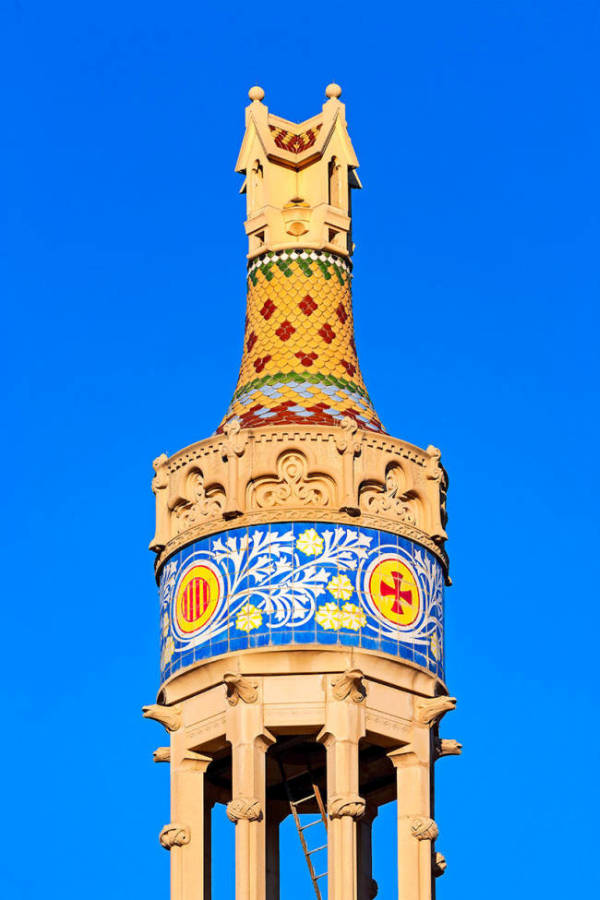 Hospital de Sant Pau museum and cultural center, Barcelona, Catalonia, Spain