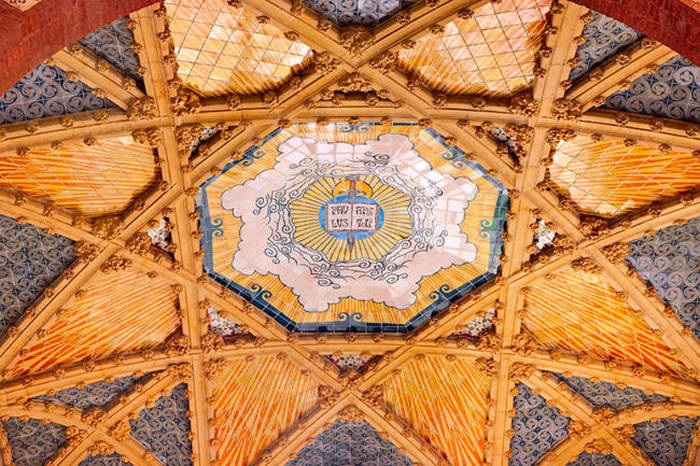 Hospital de Sant Pau museum and cultural center, Barcelona, Catalonia, Spain