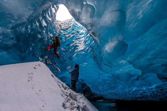 Vatnajökull glacier, Vatnajökull National Park, Highlands of Iceland, Iceland