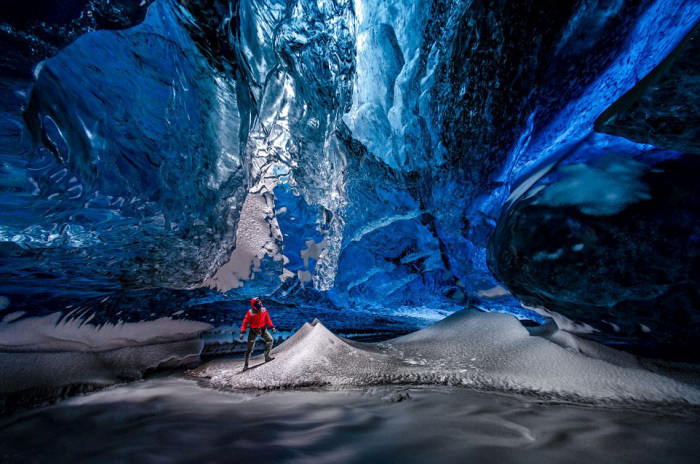 Vatnajökull glacier, Vatnajökull National Park, Highlands of Iceland, Iceland