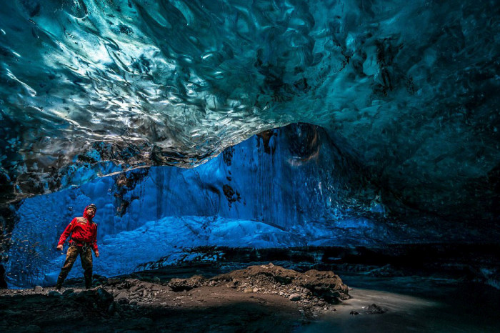 Vatnajökull glacier, Vatnajökull National Park, Highlands of Iceland, Iceland