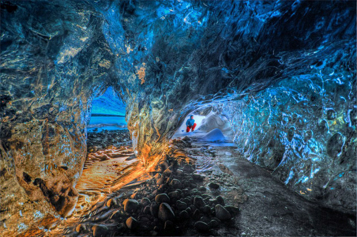 Vatnajökull glacier, Vatnajökull National Park, Highlands of Iceland, Iceland