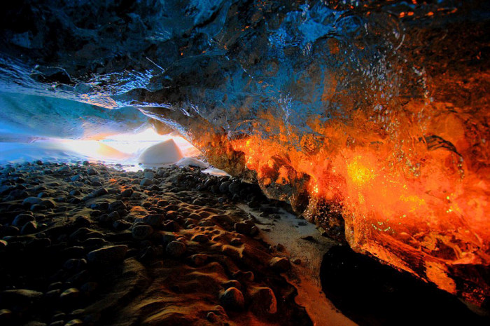 Vatnajökull glacier, Vatnajökull National Park, Highlands of Iceland, Iceland