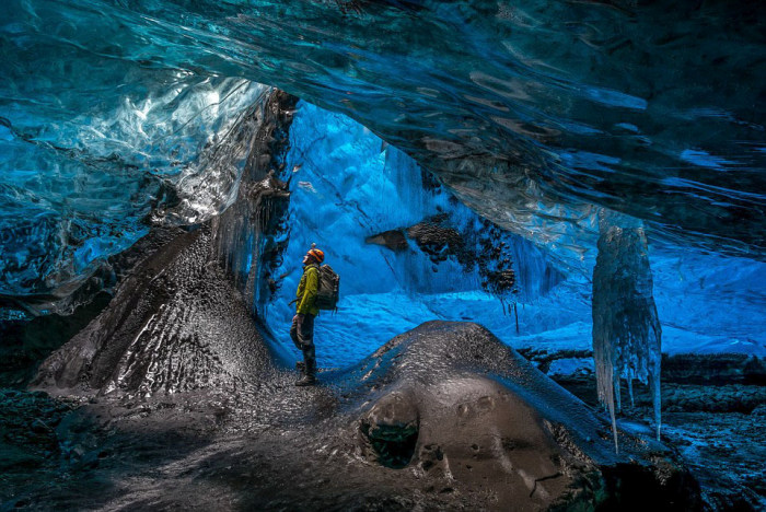 Vatnajökull glacier, Vatnajökull National Park, Highlands of Iceland, Iceland