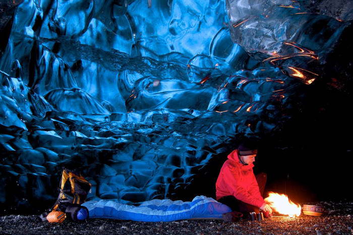 Vatnajökull glacier, Vatnajökull National Park, Highlands of Iceland, Iceland