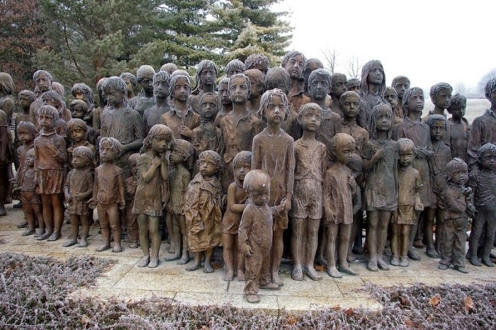 The Memorial to the Children Victims of the War, Lidice, Czech Republic