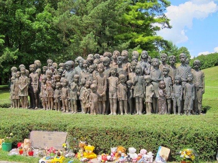 The Memorial to the Children Victims of the War, Lidice, Czech Republic