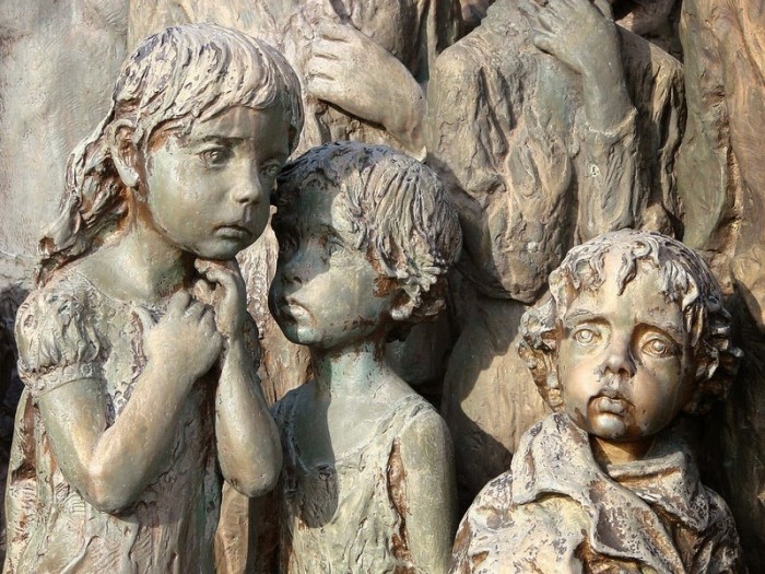 The Memorial to the Children Victims of the War, Lidice, Czech Republic