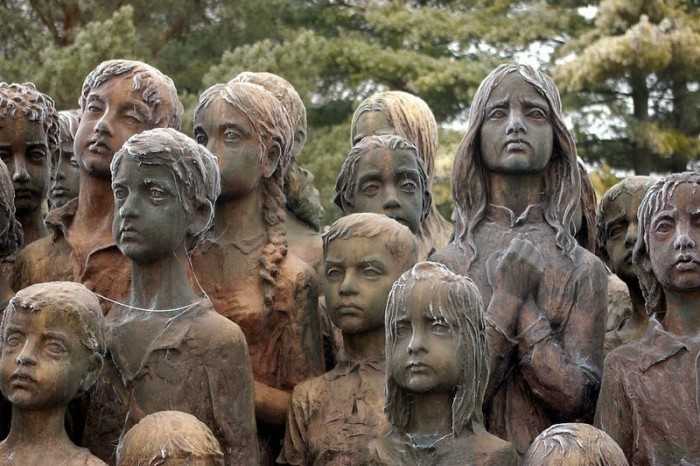 The Memorial to the Children Victims of the War, Lidice, Czech Republic