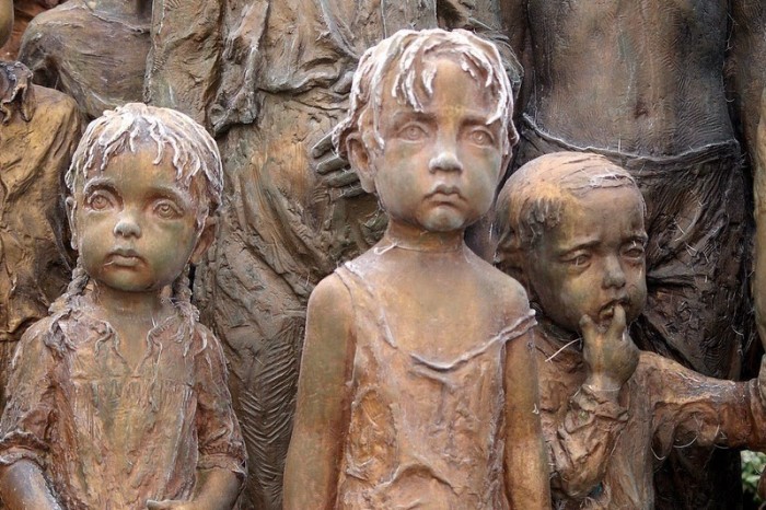 The Memorial to the Children Victims of the War, Lidice, Czech Republic