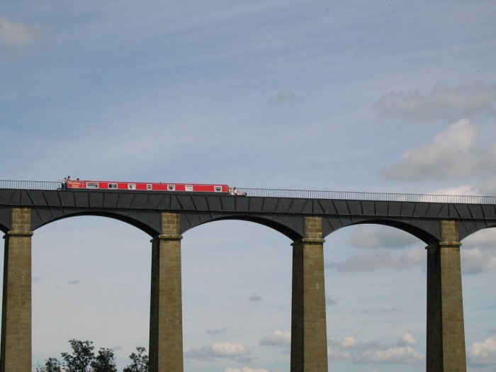 Pontcysyllte Aqueduct, Llangollen Canal, Wrexham County Borough, Wales, United Kingdom