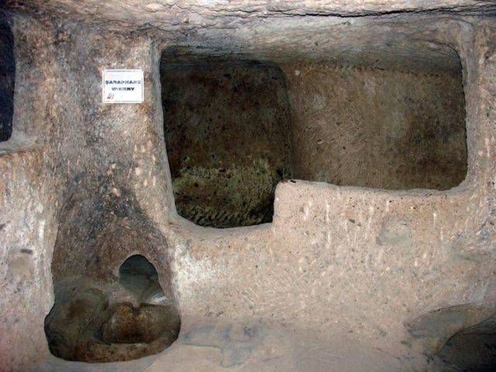 Underground city, Derinkuyu, Nevşehir Province, Turkey