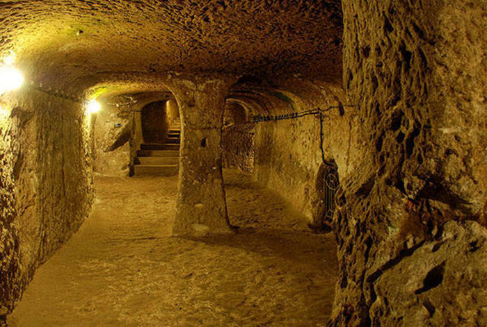 Underground city, Derinkuyu, Nevşehir Province, Turkey