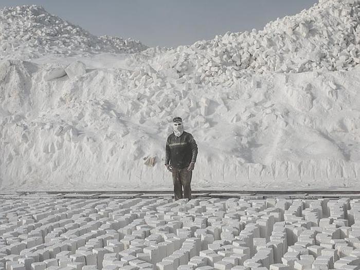 Limestone quarry, Minya, Egypt