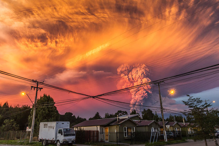 Calbuco vulcano, Llanquihue National Reserve, Los Lagos Region, Chile