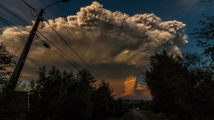 Calbuco vulcano, Llanquihue National Reserve, Los Lagos Region, Chile